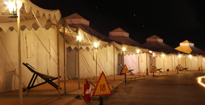 Statue Of Unity Tent City